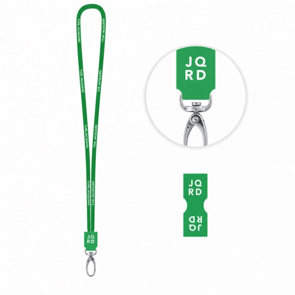 Отпечатана мостра на Lanyard TUBE JACQUARD Long (Ø 7 мм)