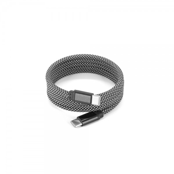 NADELLA магнитен USB-C към USB-C кабел 60W с оплетка, 1 m