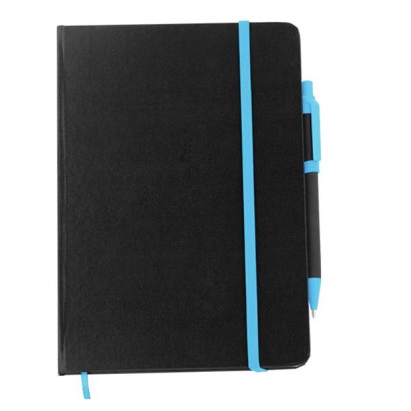 A5 Notebook with Elastic and Divider model PUNT-3
