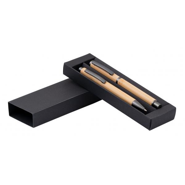 Bamboo Roller and Pen Set in Gift Box