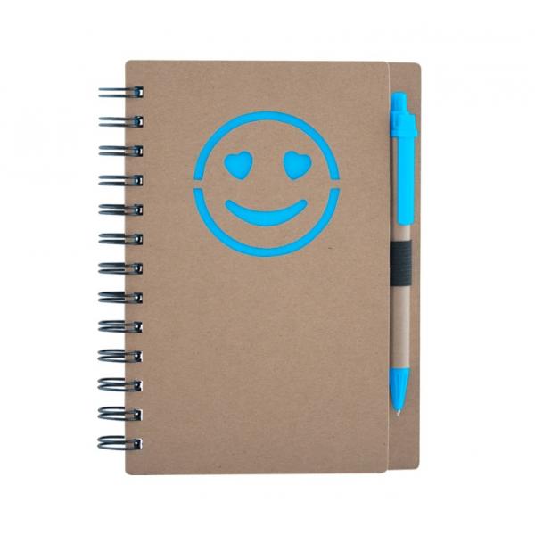 Eco Notebook with Pen and Smile RCPNT-24