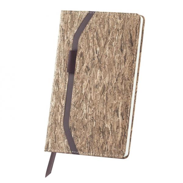 A5 notebook with hardcover and divider PUNT-87