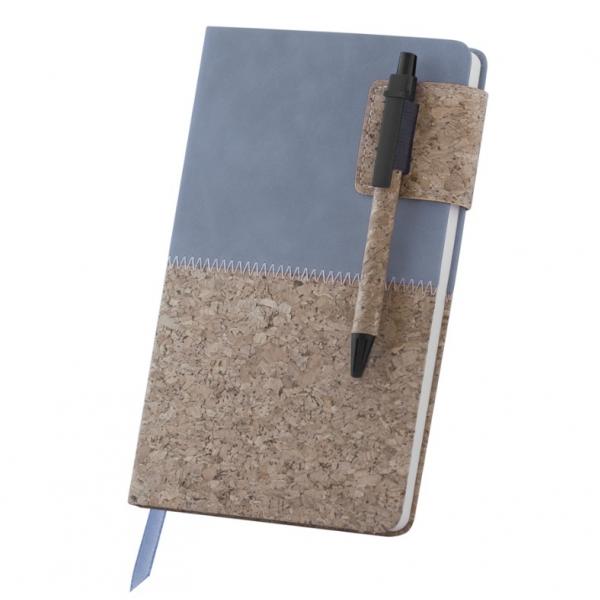 A5 notebook with hardcover and divider PUNT-89
