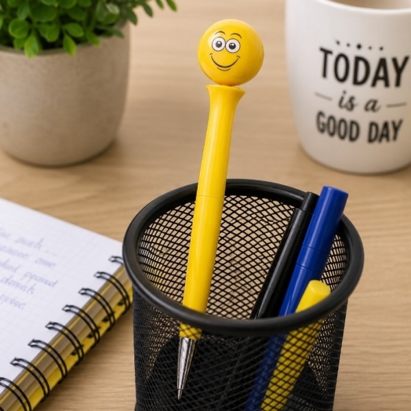 Spinner Plastic Ballpoint Pen with Jumbo Refill