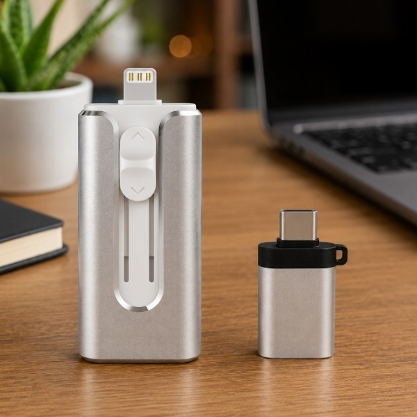 Techno 4-in-1 USB 3.0 Flash Drive 128GB
