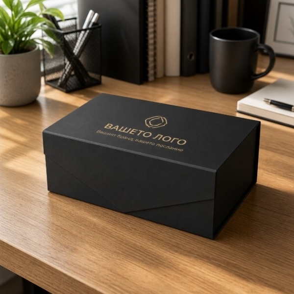 Luxury Foldable Magnetic Gift Box - Black (S-M)