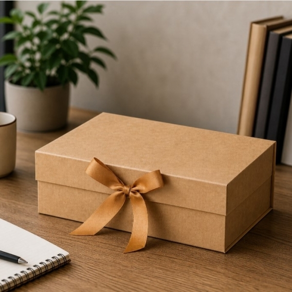 Luxury foldable gift box magnetic closure 31 cm