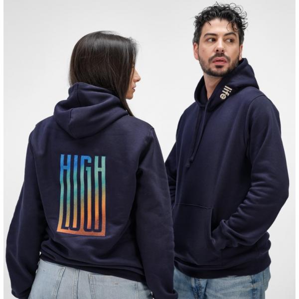 Bondi unisex hooded sweatshirt AODACi organic cotton