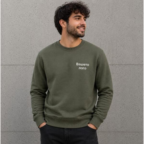 Nazaré crew neck sweatshirt AODACi in organic cotton