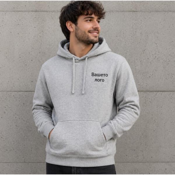 Tulum hooded sweatshirt in organic and recycled cotton