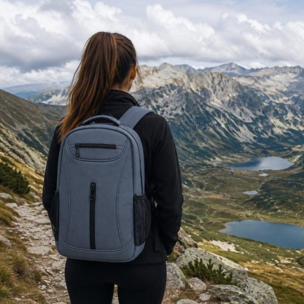 Ripstop Business Laptop Backpack 15.6″ with Ergonomic Back