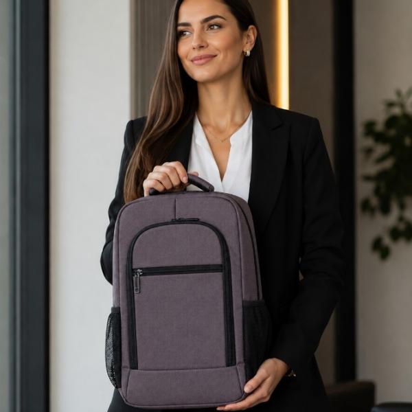 1200D Business Laptop Backpack 15.6″ with Ergonomic Back