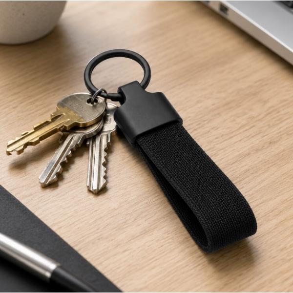 PU Leather and Metal Keychain for Laser Engraving