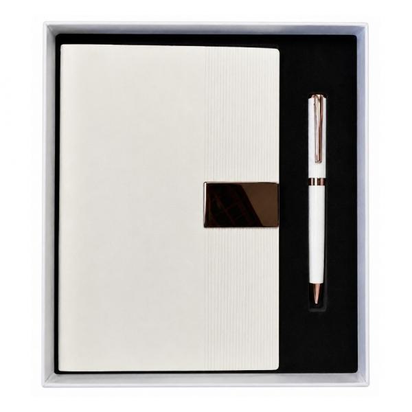 A5 Notebook and Metal Pen Gift Set in Presentation Box