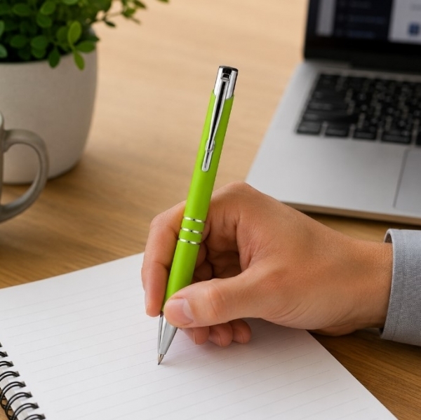 Metal Ballpoint Pen with Parker Refill