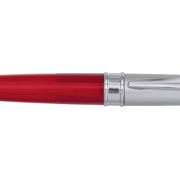 Plastic Pen with Metal Clip