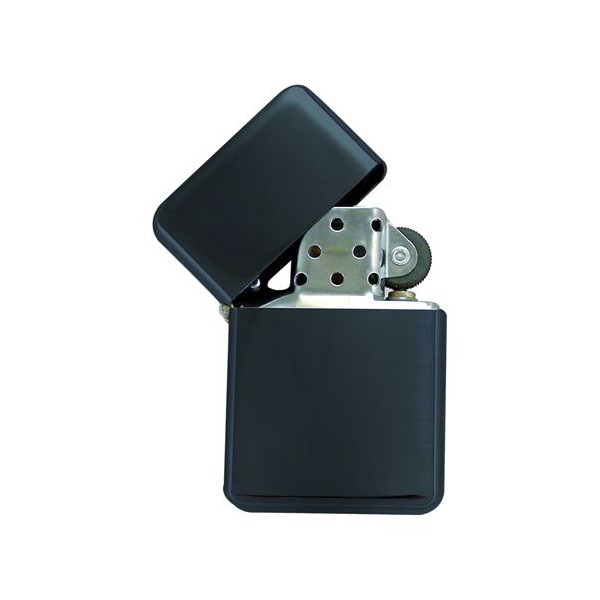 WEST metal gasoline lighter with matte black finish