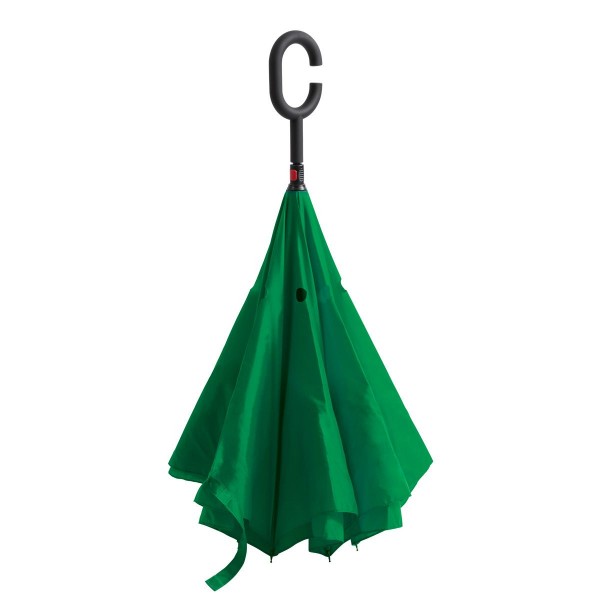 Straight Umbrella with Double Lining and Comfortable Handle