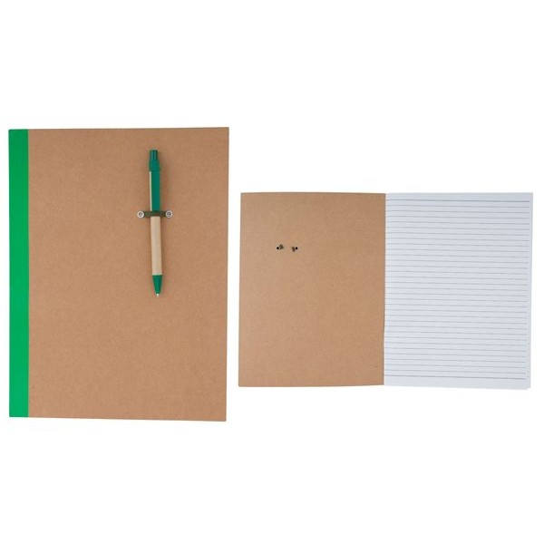 Eco Notebook A4 with Pen ALEXANDER