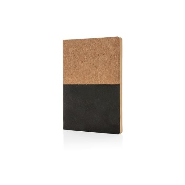 Eco Notebook with Two-Tone Cork Cover A5