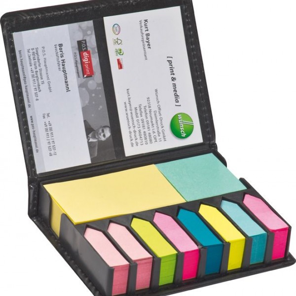 Desk set with memo notes MM