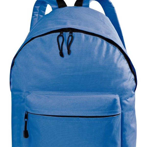Colorful backpack with padded straps