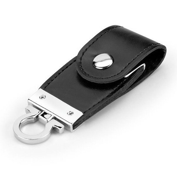 Portable USB 32GB Memory with Leather