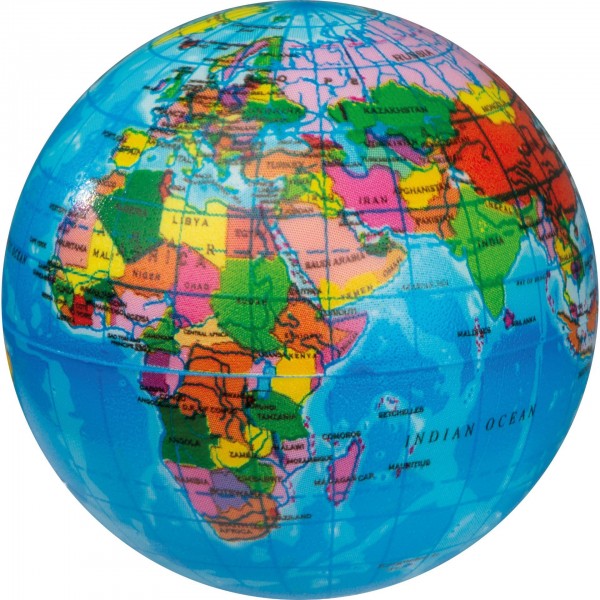 Антистрес топка GLOBE – Земно кълбо