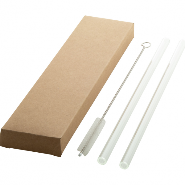 Glass Straw Set