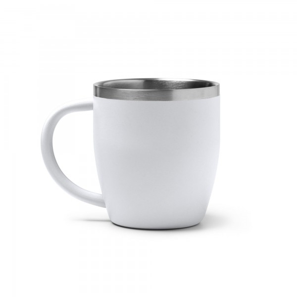 Rim Thermal Mug – White