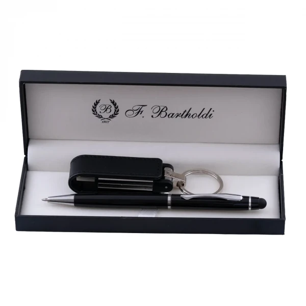 Metal Pen and 32GB Leather USB Set