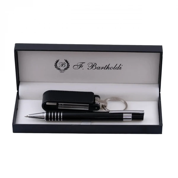 Metal Pen and 32GB Leather USB Gift Set