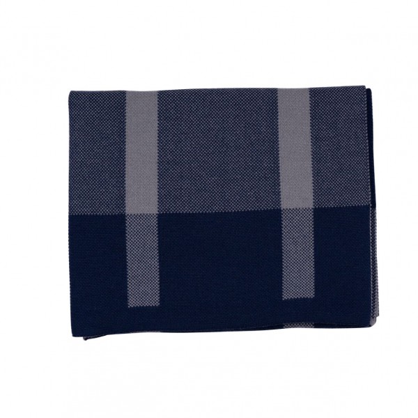 F. Bartholdi Plaid Cashmere Winter Scarf