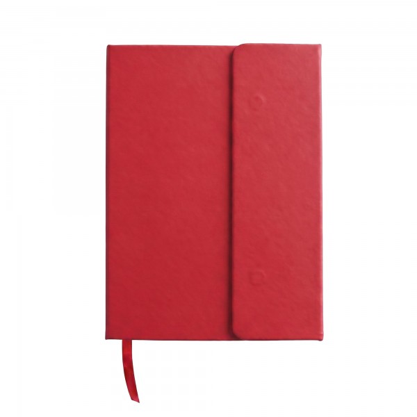 ALEXANDER Notebook with Magnetic Closure and Sticky Notes