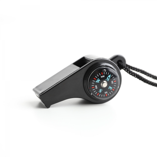 Whistle with Compass and Thermometer
