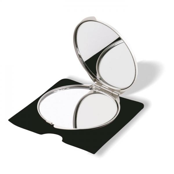 Soraia Aluminum Make-Up Mirror with Magnifying Function and Velvet Case