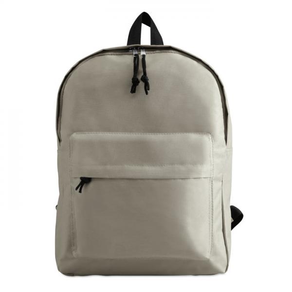 Bapal 600D Polyester Backpack with Zippered Outer Pocket