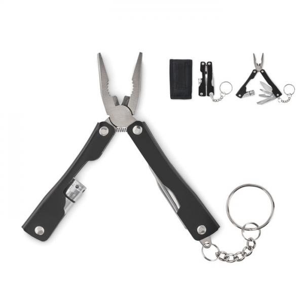 Ayuda Foldable Multi-Tool Knife with Flashlight, 10 Functions