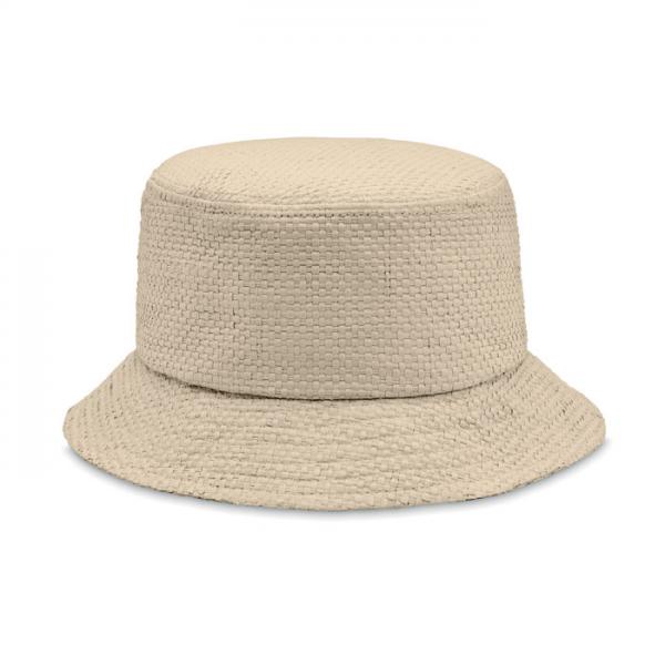 Paper Straw Bucket Hat - Stylish Accessory for All Seasons