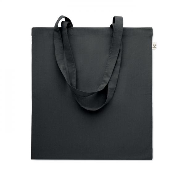 VIVEKA COLOUR Recycled Cotton and RPET Shopping Bag with Long Handles