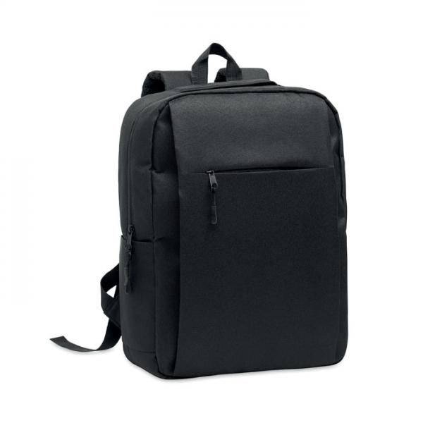 AKRAOS Slim Backpack in RPET Polyester with 15-Inch Laptop Compartment