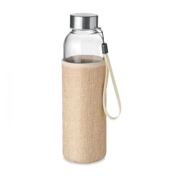 UTAH TOUCH Glass Bottle with Neoprene Pouch