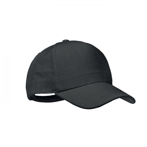 NAIMA 5-Panel Hemp Baseball Cap with Brass Clips