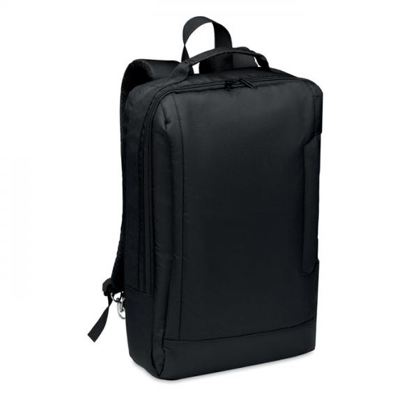 SINGAPORE RPET polyester laptop backpack, 16 inch