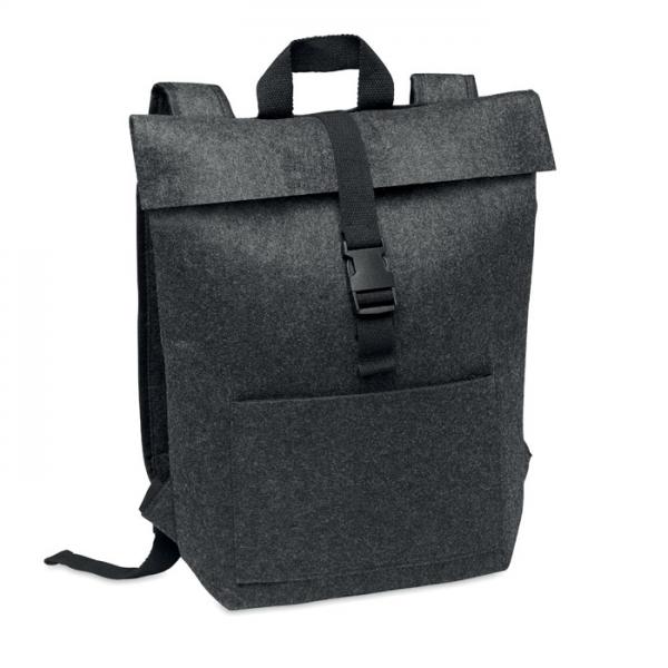 INDICO RPET felt backpack with laptop compartment