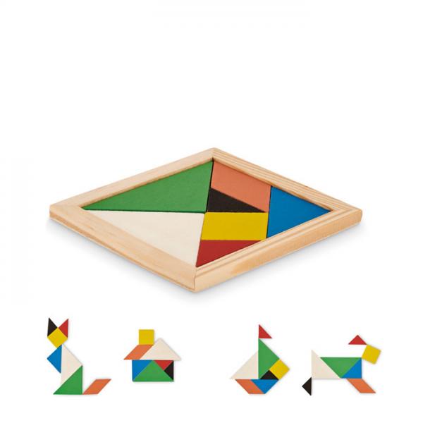 TANGRAM Wooden Puzzle Game
