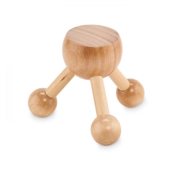 ASSA Wooden Handheld Massager for Stress and Tension Relief