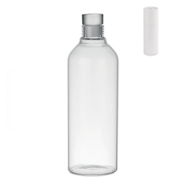 LARGE LOU 1L Borosilicate Glass Bottle with Leakproof Stopper