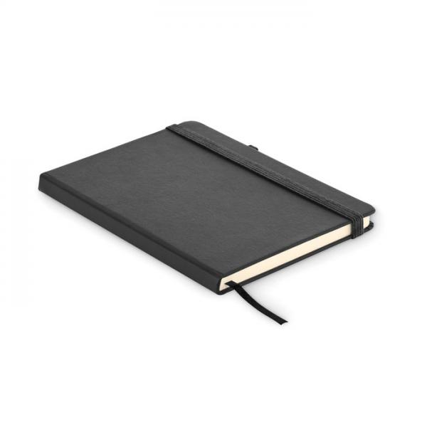 ARPU - Recycled PU A5 Notebook with 192 Lined Pages and Elastic Closure