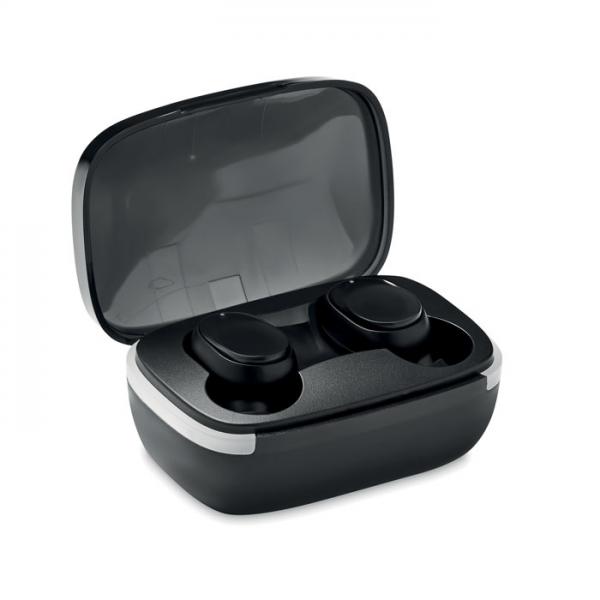 KOLOR TWS Earbuds with Microphone and Charging Case, Auto Pairing